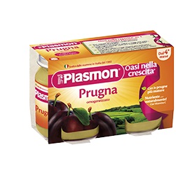 PLASMON OMOGENEIZZATO PRUGNA 2 X 104 G - Farmacia De Pasquale