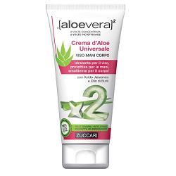 ALOEVERA2 CREMA D'ALOE UNIVERSALE VISO MANI E CORPO 75 ML - Farmacia De Pasquale
