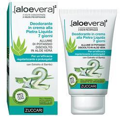 ALOEVERA2 DEODORANTE IN CREMA ALLA PIETRA LIQUIDA 7 GIORNI - Farmacia De Pasquale