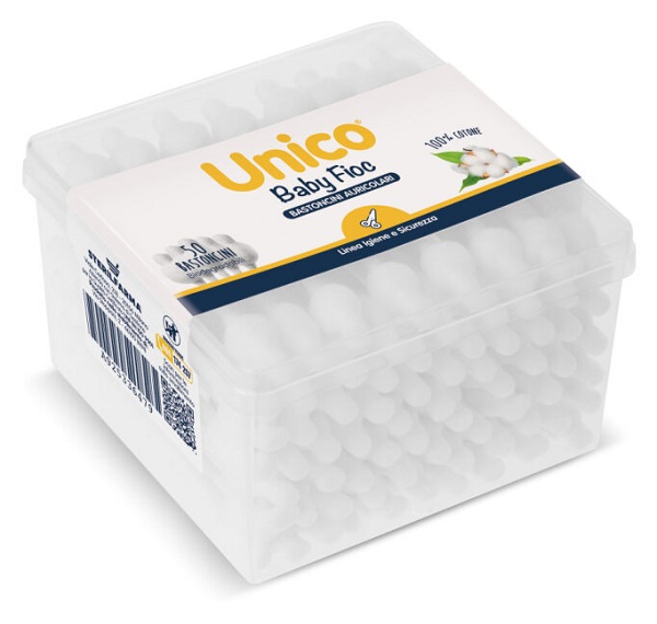 UNICO BABY FIOC BASTONCINI AURICOLARI 50 PEZZI - Farmacia De Pasquale