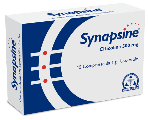 SYNAPSINE BLISTER 15 COMPRESSE ASTUCCIO 15 G - Farmacia De Pasquale