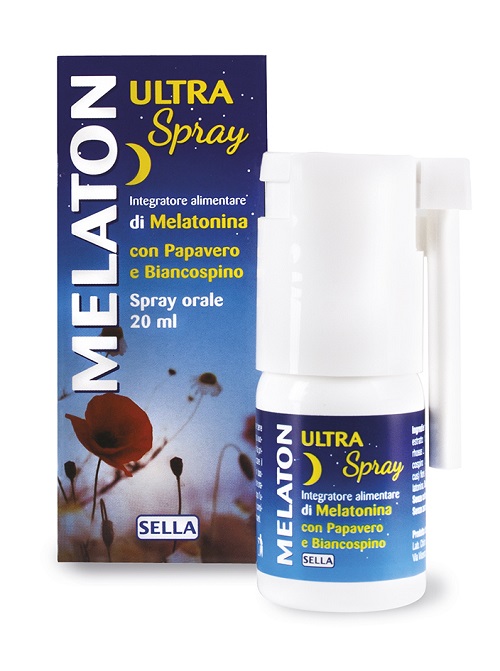 MELATON ULTRA SPRAY ORALE 20 ML - Farmacia De Pasquale