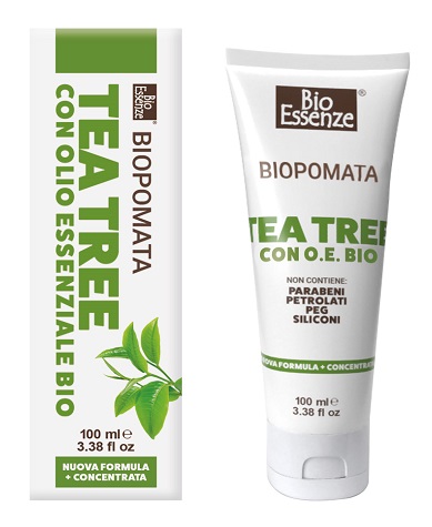 BIO ESSENZE TEA TREE BIOPOMATA 100 ML - Farmacia De Pasquale