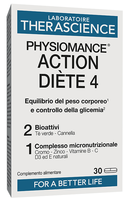 PHYSIOMANCE ACTION DIETE 4 30 COMPRESSE - Farmacia De Pasquale