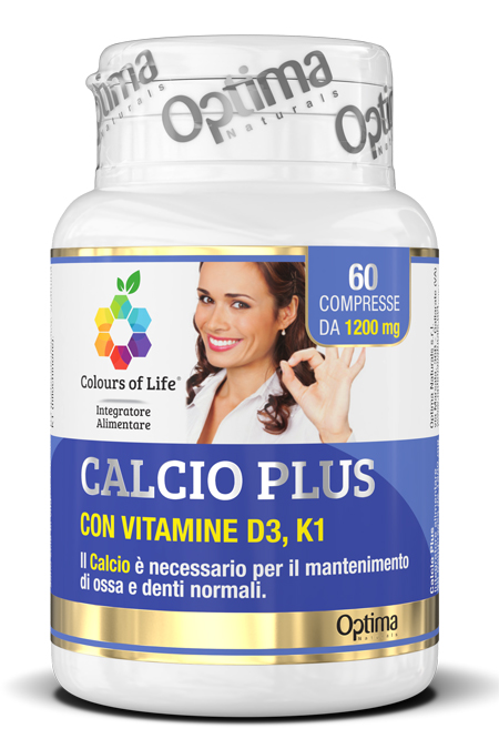 COLOURS OF LIFE CALCIO PLUS 60 COMPRESSE 1200 MG - Farmacia De Pasquale
