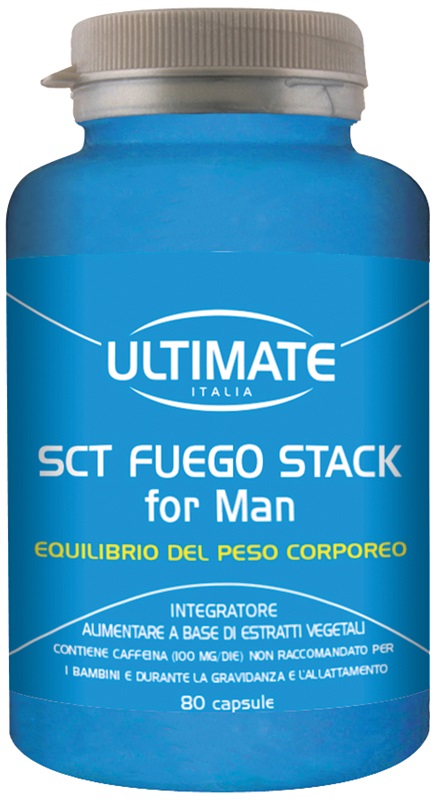 ULTIMATE SCT FUEGO STACK FOR MAN 80 CAPSULE - Farmacia De Pasquale