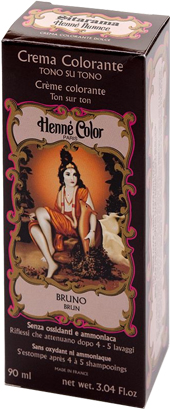 HENNE NUANCE BRUNO CREMA HENNE COLOR CREMA COLORANTE PRONTA ALL'USO - Farmacia De Pasquale