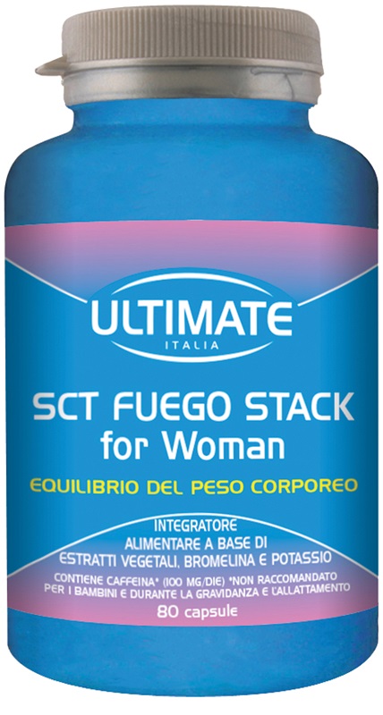 ULTIMATE SCT FUEGO STACK FOR WOMAN 80 CAPSULE - Farmacia De Pasquale