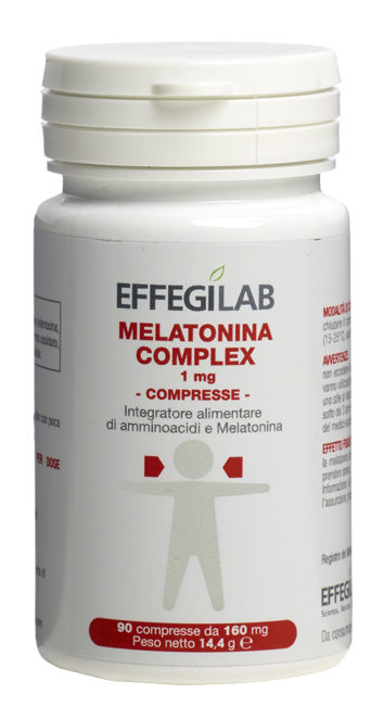 MELATONINA COMPLEX 1MG 90 COMPRESSE - Farmacia De Pasquale