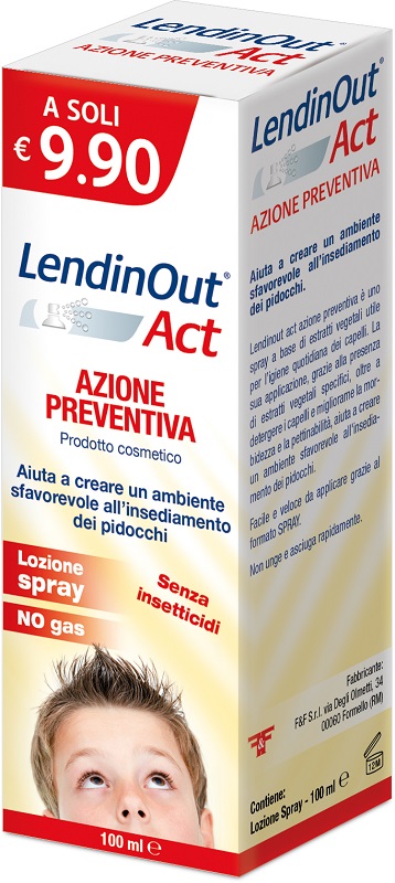 LENDINOUT ACT AZIONE PREVENTIVA SPRAY 100 ML - Farmacia De Pasquale