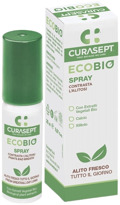 CURASEPT PHARMADENT ECOBIO SPRAY 20 ML - Farmacia De Pasquale