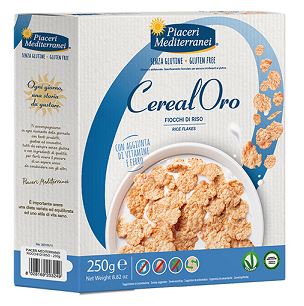 PIACERI MEDITERRANEI CEREALORO FIOCCHI DI RISO 250 G - Farmacia De Pasquale