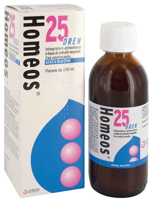 HOMEOS 25 DREN GOCCE 150 ML - Farmacia De Pasquale