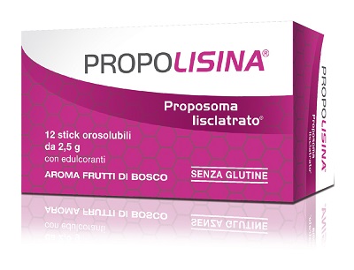 PROPOLISINA FRUTTI DI BOSCO 12 STICK OROSOLUBILI - Farmacia De Pasquale