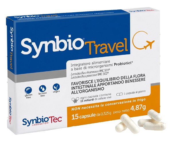 SYNBIOTRAVEL 15 CAPSULE - Farmacia De Pasquale