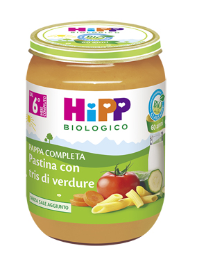 HIPP BIO HIPP BIO PAPPA PRONTA PAST TRIS DI VERDURE 190 G - Farmacia De Pasquale
