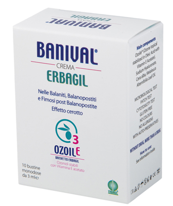 BANIVAL CREMA 10 BUSTINE DA 3 ML - Farmacia De Pasquale