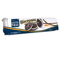 NUTRIFREE BISCREAM CON CREMA ALLA VANIGLIA 125 G - Farmacia De Pasquale
