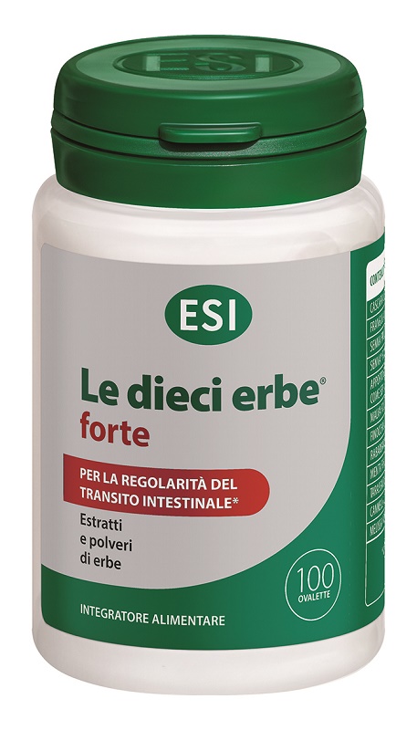 ESI LE DIECI ERBE+FORTE 100 OVALETTE - Farmacia De Pasquale
