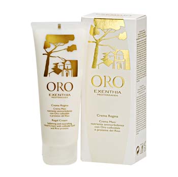 EXENTHIA MEDITERRANEA ORO CREMA REGINA MANI 75 ML - Farmacia De Pasquale