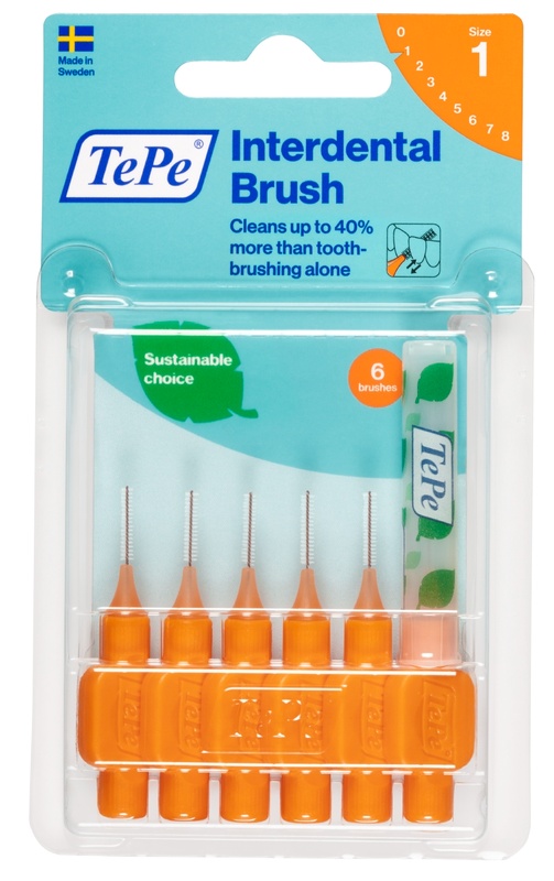 TEPE SCOVOLINO ARANCIONE 0,45 MM 6 PEZZI - Farmacia De Pasquale