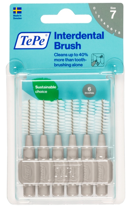 TEPE SCOVOLINO GRIGIO 1,3 MM 6 PEZZI - Farmacia De Pasquale