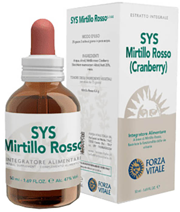 SYS MIRTILLO ROSSO GOCCE 50 ML - Farmacia De Pasquale