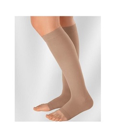 GAMBALETTO CORTO MEDIVEN PLUS K1 PUNTA APERTA BEIGE 3 - Farmacia De Pasquale