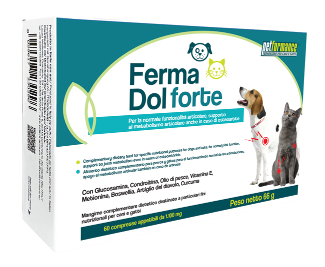 PETFORMANCE FERMA DOL FORTE 60 COMPRESSE - Farmacia De Pasquale