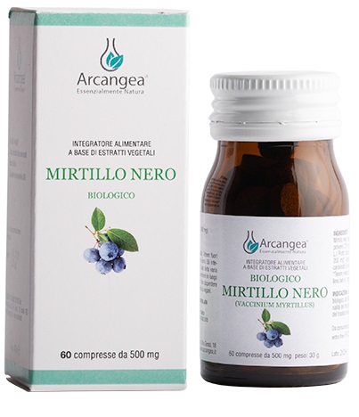 MIRTILLO NERO BIOLOGICO 60 COMPRESSE - Farmacia De Pasquale