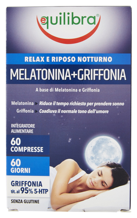 MELATONINA + GRIFFONIA 60 COMPRESSE - Farmacia De Pasquale
