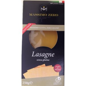 MASSIMO ZERO LASAGNE 250 G - Farmacia De Pasquale