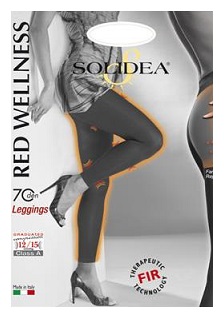 RED WELLNESS 70 LEGGINGS BIANCO 3-ML - Farmacia De Pasquale