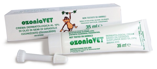 OZONIAVET CREMA DERMATOLOGICA VETERINARIA 35 ML - Farmacia De Pasquale
