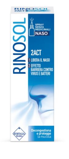 SPRAY NASALE RINOSOL 2ACT 15 ML - Farmacia De Pasquale