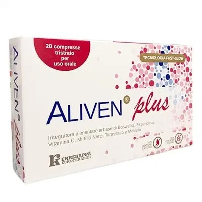 ALIVEN PLUS 20 COMPRESSE DA 1,10 G - Farmacia De Pasquale