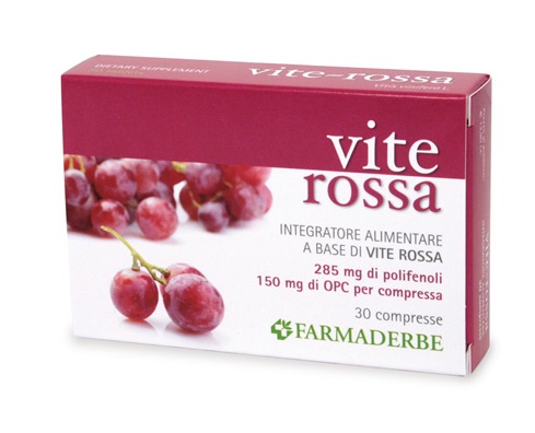 VITE ROSSA 30 COMPRESSE - Farmacia De Pasquale