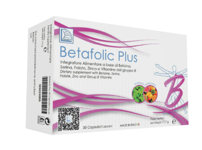 BETAFOLIC PLUS 30 CAPSULE ASTUCCIO 18,6 G - Farmacia De Pasquale