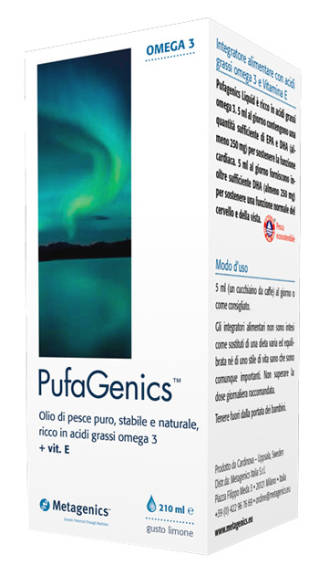 PUFAGENICS LIQUID LIMONE 210 ML - Farmacia De Pasquale