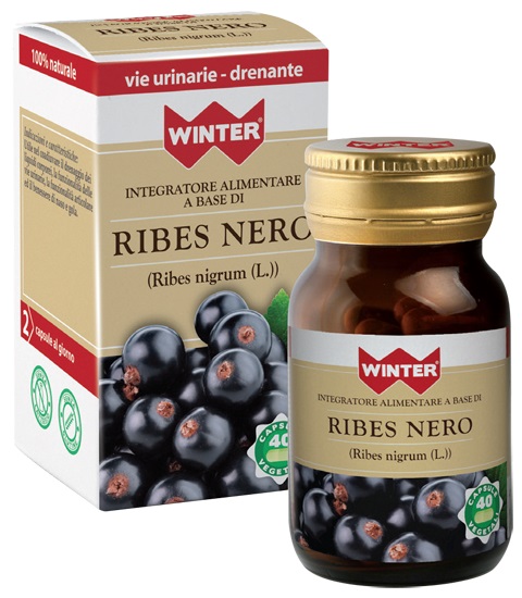 WINTER RIBES NERO 40 CAPSULE VEGETALI - Farmacia De Pasquale