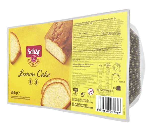 SCHAR LEMON CAKE 250 G - Farmacia De Pasquale