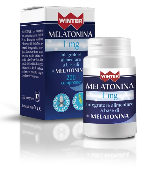 WINTER MELATONINA 1 MG 200 COMPRESSE - Farmacia De Pasquale