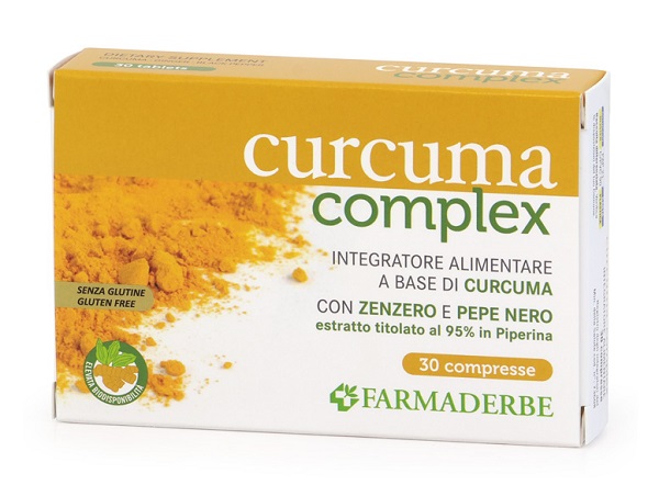 CURCUMA COMPLEX 30 COMPRESSE - Farmacia De Pasquale