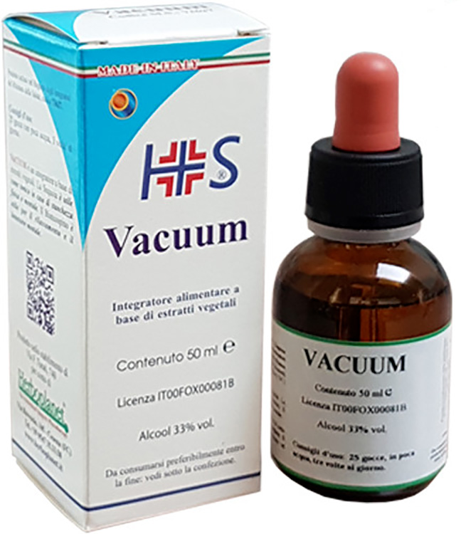 VACUUM GOCCE 50 ML - Farmacia De Pasquale