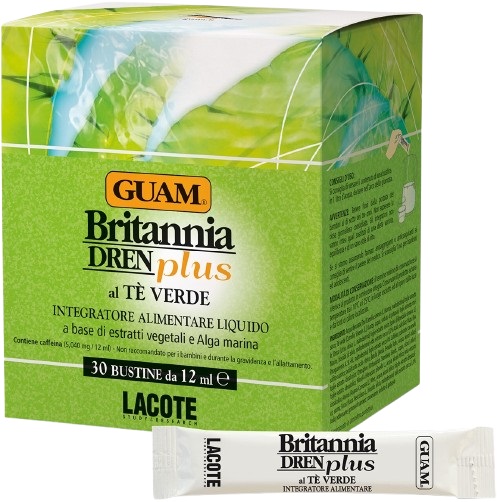 GUAM BRITANNIA DREN PLUS 30 BUSTINE DA 12 ML - Farmacia De Pasquale