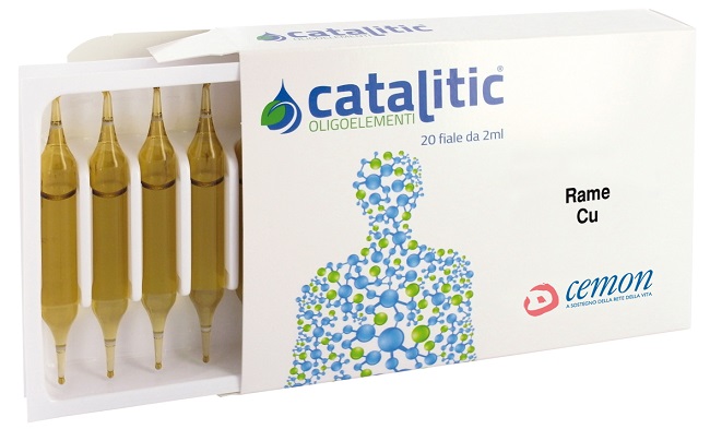 CATALITIC OLIGOELEMENTI RAME CU 20 AMPOLLE - Farmacia De Pasquale