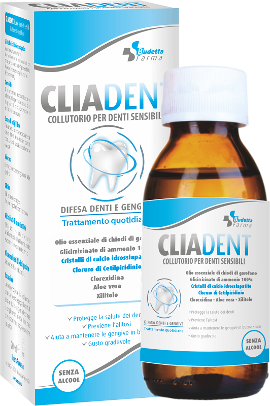 CLIADENT COLLUTORIO DENTI SENSIBILI 200 ML - Farmacia De Pasquale