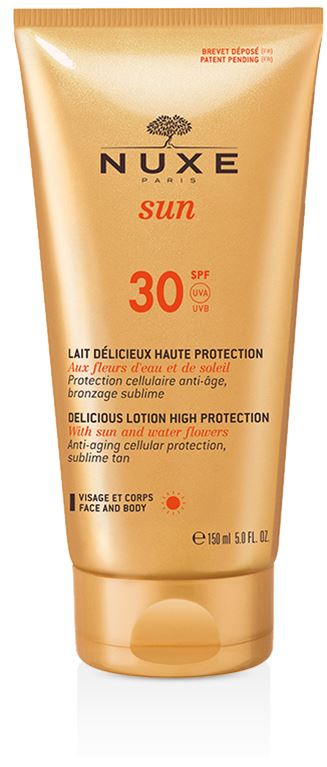 NUXE SUN LATTE SOLARE DELIZIOSO ANTI-ETA' SPF30 150 ML - Farmacia De Pasquale