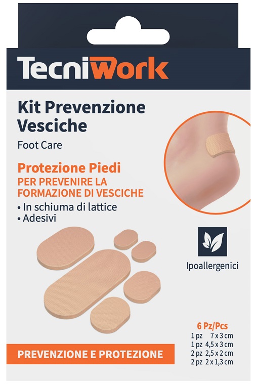 KIT PREVENZIONE VESCICHE 6 PEZZI - Farmacia De Pasquale