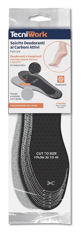 SOLETTE DEODORANTI AI CARBONI ATTIVI 1 PAIO - Farmacia De Pasquale